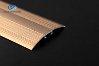 T6 پروفیل های کفپوش آلومینیومی آستانه نوار انتقال تریم فرش لمینت برای دکوراسیون هاتال
