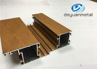مشخصات اکستروژن آلومینیوم 6063-T5 برای ساختمان مسکونی با رنگ چوبی