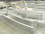 قطعات ماشینکاری CNC خم پروفیل آلومینیوم با شکل سفارشی