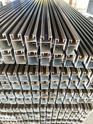 آلومینیوم پنجره کششی Extrusions پروفایل های پودر پوشش برنز