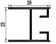 آفریقای جنوبی آلومینیوم پردیس پنجره اکستروژن پروفایل های پودر پوشش 6063