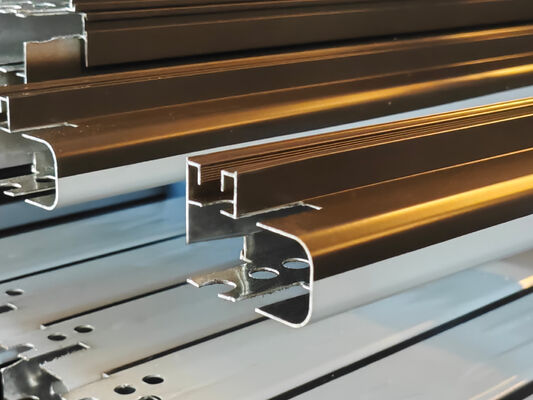 پروفایل آلومینیومی با پوشش پودری آلیاژ 6063 برای درب ها و پنجره های حیاط