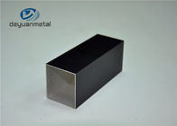 T4 آلیاژ 6063 6061 لوله مربع آلومینیوم اکسترود شده با گواهی ISO9001