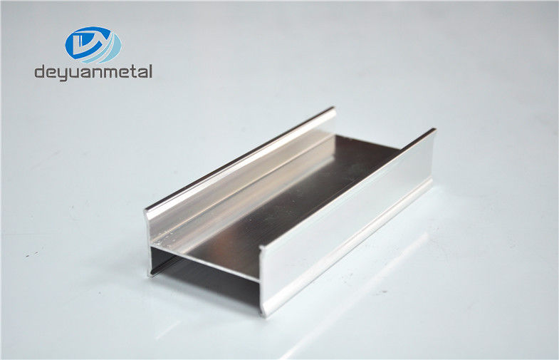 بخش های آلومینیوم اکسترود شده آلیاژ 6463-T5 آلیاژ دوش روشن و شفاف آلومینیوم 1.9 متر